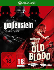 Wolfenstein: The New Order & The Old Blood (Microsoft Xbox One, 2018), usado comprar usado  Enviando para Brazil