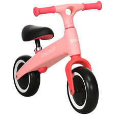 AIYAPLAY Baby Balance Bike w/ Adjustable Seat, Wide Wheels - Pink,Used for sale  Shipping to South Africa
