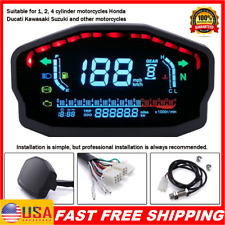 Motorcycle led speedometer for sale  Ontario