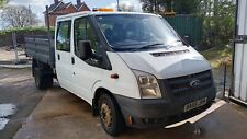 ford transit crewcab tipper for sale  OSWESTRY