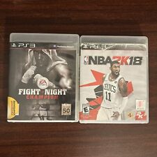 Lote de 2 Sony PlayStation 3 (2011) EA - Testado Fight Night Champion e NBA 2k17 comprar usado  Enviando para Brazil