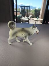Safari latindo Akita cachorro com cauda enrolada boneco de brinquedo como Schleich nova bateria 7" comprar usado  Enviando para Brazil