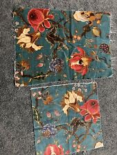 Used, House Of Hackney Artemis Petrol Velvet Fabric Samples  for sale  Shipping to South Africa