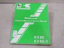 1986 kawasaki kx80 for sale  Onsted