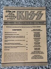 kiss comic book for sale  Clermont