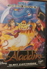 Aladdin (Virgin 1993) Sega Mega Drive (CIB) working cond 16-bit classic comprar usado  Enviando para Brazil