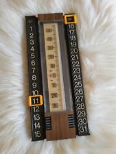 Thermomètre calendrier perpé d'occasion  Plonéour-Lanvern