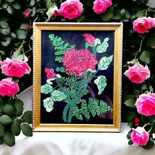 Roses crewel framed for sale  Tempe