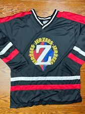 Usado, Camiseta de hóquei preta vintage anos 90 JERZEES Spellout tamanho G esporte gelo hip hop Gretzky comprar usado  Enviando para Brazil