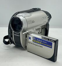 Videocámara Sony Handycam DCR-DVD650 mini DVD probada funcionando segunda mano  Embacar hacia Argentina