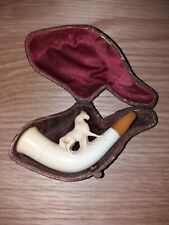 Antike meerschaumpfeife pferd gebraucht kaufen  Hannover