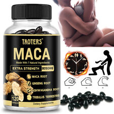 MACA EXTRAKT KAPSELN- HOCHDOSIERT Natural Testosteron & Hormon Booster comprar usado  Enviando para Brazil