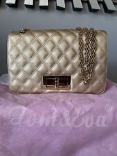 Quilted gold bag for sale  ERITH