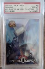 1995 X-Men Chromium Lethal Weapon Domino PSA 10 comprar usado  Enviando para Brazil