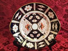 ROYAL CROWN DERBY 2451 IMARI TWIN HANDLED COMPOTE Cake Serving Dish RARE 9 7/8” for sale  Shipping to South Africa