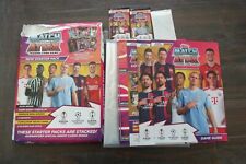 2023-24 Topps Match Attax UEFA Champions League Starter Pack Album+2 packs Cards for sale  Shipping to South Africa