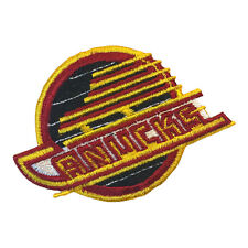 Parche con el logotipo del equipo Vancouver Canucks NHL 1992-97 hockey vintage de 3" segunda mano  Embacar hacia Argentina
