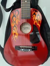 Guitarra Acústica Primer Acto FG-128 - Talla 1/2 - Con Estuche - Roja con Llamas segunda mano  Embacar hacia Mexico