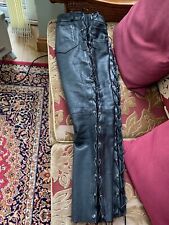 Leather motercycle trousers for sale  LEEDS