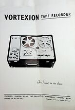 Vortexion 1960s tape for sale  PERSHORE