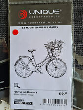 Gummistempel fahrrad blumenkor gebraucht kaufen  Haan