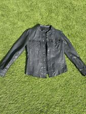 Allsaints leather jacket for sale  STOURBRIDGE