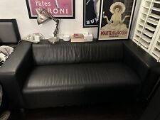 Black leather couch for sale  Los Angeles