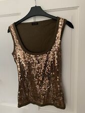 Sand gold sequin for sale  PETERBOROUGH