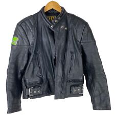 Leather biker jacket for sale  OSSETT