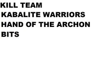 Kill team warhammer d'occasion  Maisons-Alfort