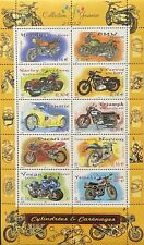 FOLHA DE SELOS DE MOTOCICLETA DA FRANÇA 10V 2002 MNH HARLEY DAVIDSON YAMAHA BMW HONDA comprar usado  Enviando para Brazil