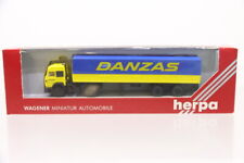 H0 1:87 Herpa 847014 Iveco Danzas Sattelzug Lastzug LKW truck +OVP/M75 comprar usado  Enviando para Brazil