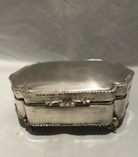 Scatola portagioie argento usato  Roma