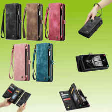 Für verschiedene Handy Modelle CaseMe Kunstleder Multifunktion Wallet Tasche comprar usado  Enviando para Brazil