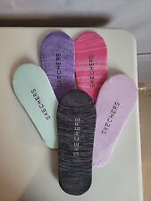 Meias femininas Skechers Active No Show Liner - Pacote com 5 multicoloridas NOVAS comprar usado  Enviando para Brazil