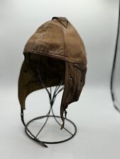 Boné capacete piloto chapéu aviador couro marrom vintage para homens e mulheres steampunk comprar usado  Enviando para Brazil