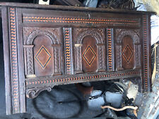 Antique oak coffer for sale  LONDON