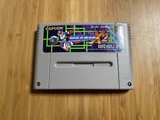 Cassete de jogo Nintendo Super Famicom Rockman X2 Mega Man SFC SNES JAPÃO comprar usado  Enviando para Brazil