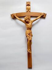 Kruzifix holzkreuz geschnitzte gebraucht kaufen  Haag