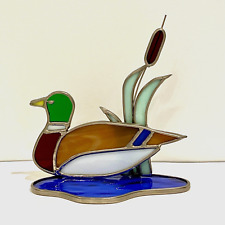 Stained glass mallard for sale  Pearl River