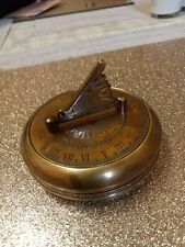 Sundial compass inch for sale  LONDON