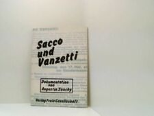 Sacco vanzetti zum gebraucht kaufen  Berlin