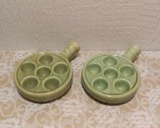 Pair green ceramic for sale  Ontario