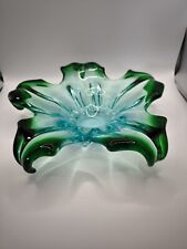 Murano glasschale grün gebraucht kaufen  Niederdorfelden