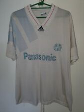 CAMISETA DE FÚTBOL PARA EL HOGAR OLYMPIQUE MARSEILLE ADIDAS EQUIPMENT PANASONIC segunda mano  Argentina 