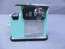 Vintage Rival Can O Matic Electric Can Opener Knife Sharpener 754 Turquoise for sale  Shipping to South Africa
