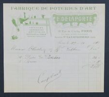 Facture 1910 delaporte d'occasion  Nantes