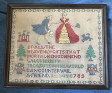 Vintage embroidery needlepoint for sale  Charlotte