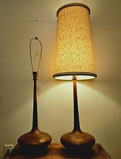 vintage wood table lamp for sale  Milton