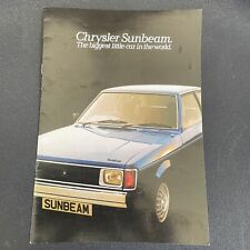 Chrysler sunbeam gls for sale  LUTTERWORTH